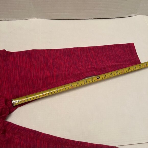 LULULEMON   * Wunder Under Crop II Diamond Jacquard Space Dye Bumble Berry Sz 4 - Picture 6 of 16